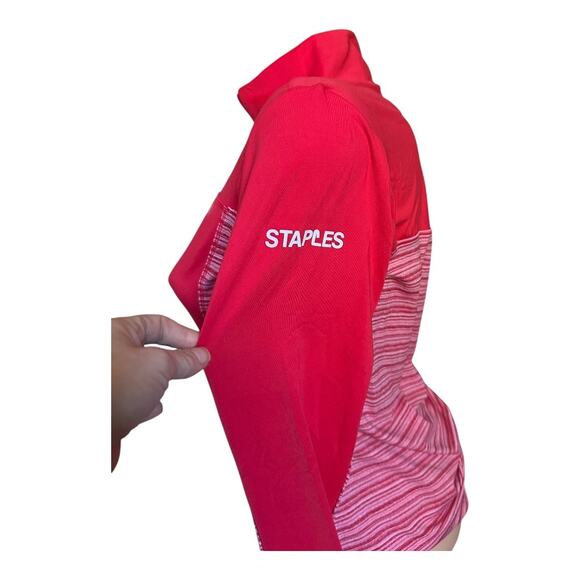 Adidas Women's Size Small Rangewear Full-Zip lightweight pink golf Jacket nwt - Picture 8 of 10